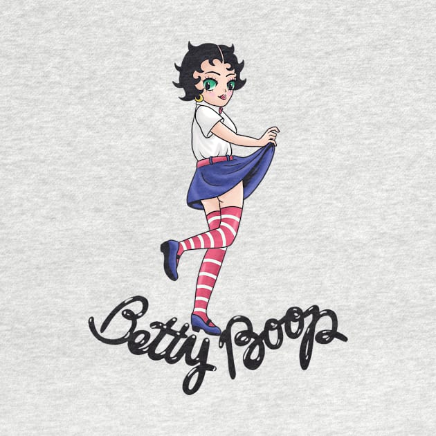 Betty boop by TOXICART